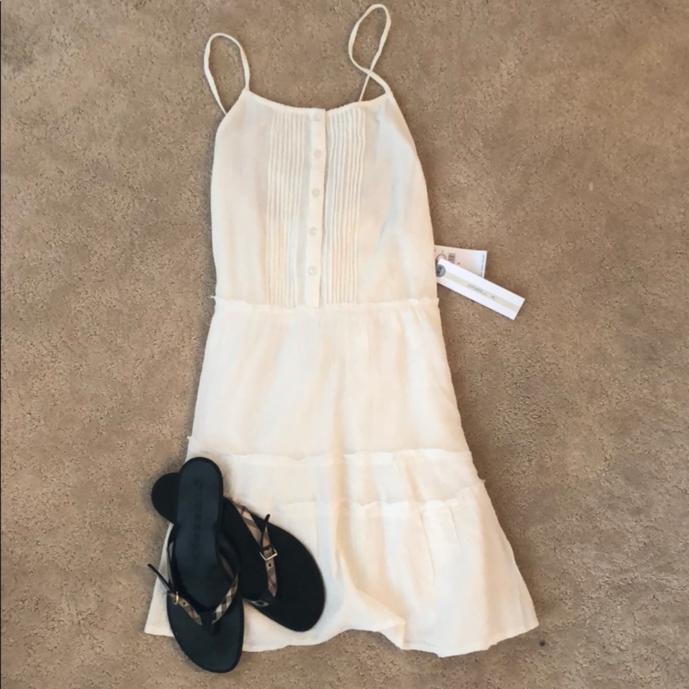 NWT O’Neill White flowy summer dress
